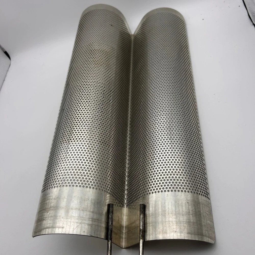 Chicago Metallic Village Baker Perforated French Bread Pan No 608G Tinned Steel